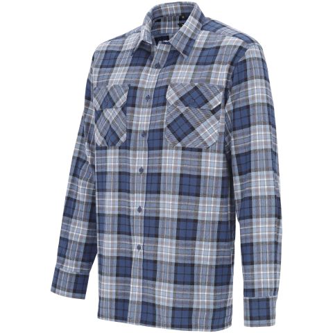 Storvik Dawson - Overhemd - Blauw taupe