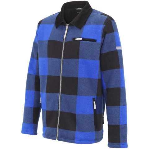 Storvik London - Thermo Fleecevest - Blauw / Zwart
