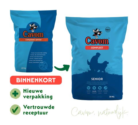 Cavom Compleet senior - Hondenvoer - 20 kg