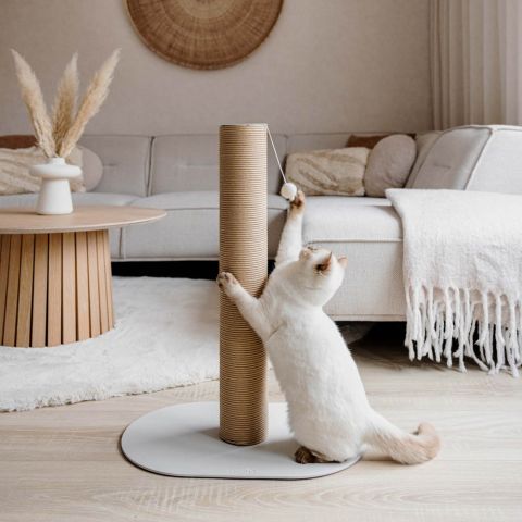 District 70 OASIS 70 - Krabpaal - Staal - Wit - 55x35x70 cm