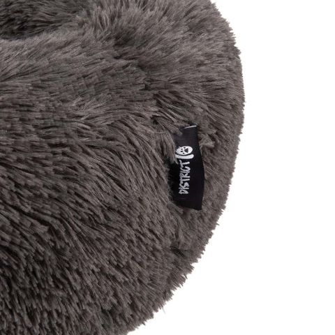 District 70 Fuzz - Fluffy hondenmand - Donker Grijs