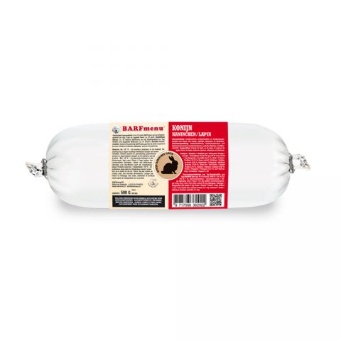 BARFmenu - Hondenvoer - Konijn - 500 gram