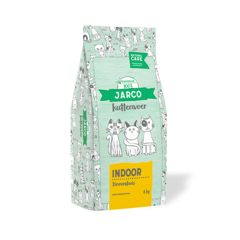 Jarco Natural Indoor - Kattenvoer - Kip - 6 kg