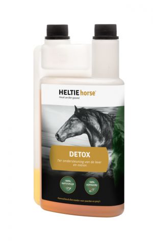 Heltie Horse Detox - Lever & Nieren Supplement - 1 L - flacon
