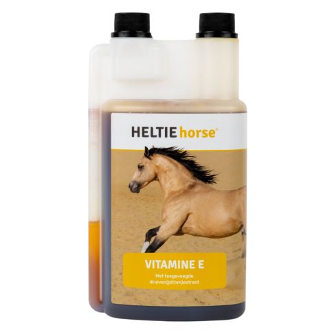HELTIE horse® Vitamine E - Paardensupplement - 1 L - flacon