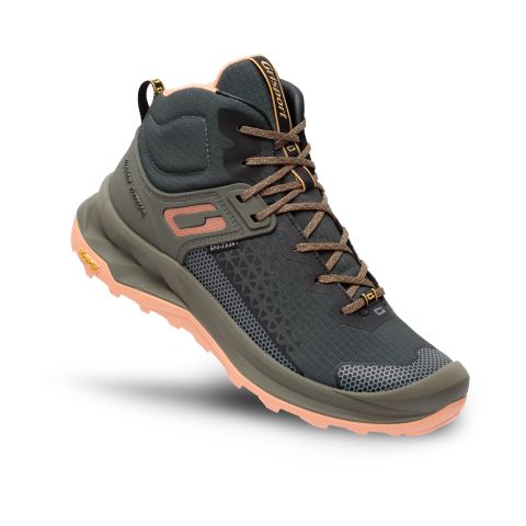 Grisport Explorer mid - Wandelschoenen - Groen/Perzik