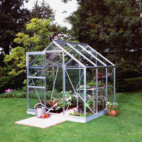 Halls Popular 66 - Tuinkas - Zilver 195x193x196 cm