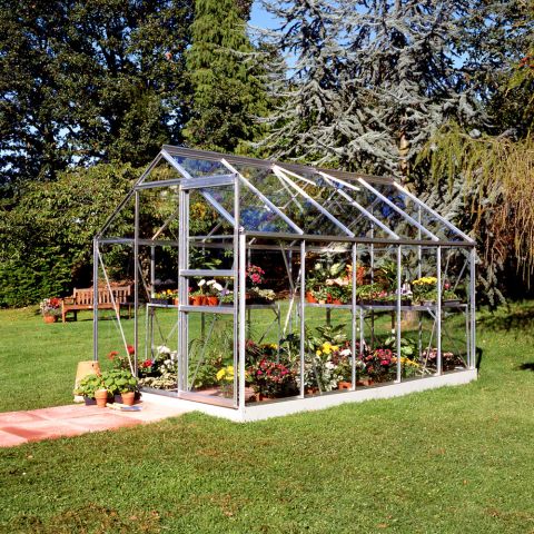 Halls Popular 106 - Tuinkas - Zilver 319x193x196 cm