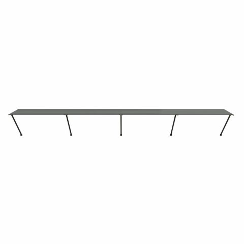 Royal Well Mary II - Kweektafel - Groen/grijs - 2,5x42,5x277,6 cm
