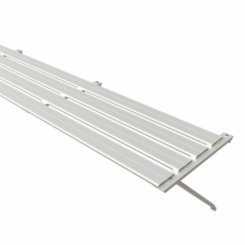 Royal Well Mary IV - Kweektafel - Wit - 2,5x42,5x416,4 cm