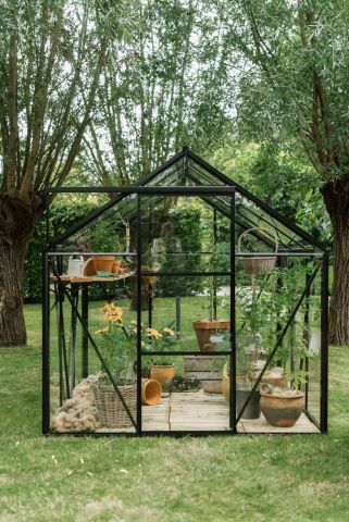 Royal Well Kate III Full Options - Tuinkas - Zwart - Veiligheidsglas