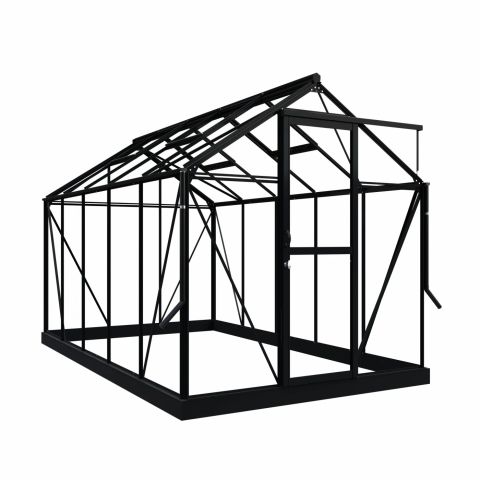 Royal Well Mary III - Tuinkas - Zwart - Veiligheidsglas & Polycarbonaat