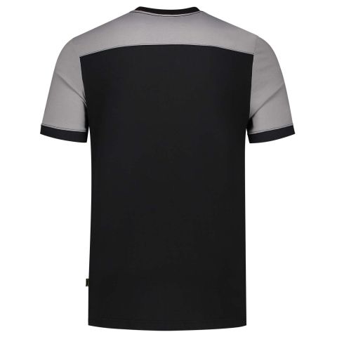 Tricorp Bicolor 102006 - T-shirt - Zwart /Grijs