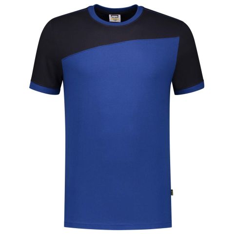 Tricorp Bicolor 102006 - T-shirt - Kobalt /Donkerblauw