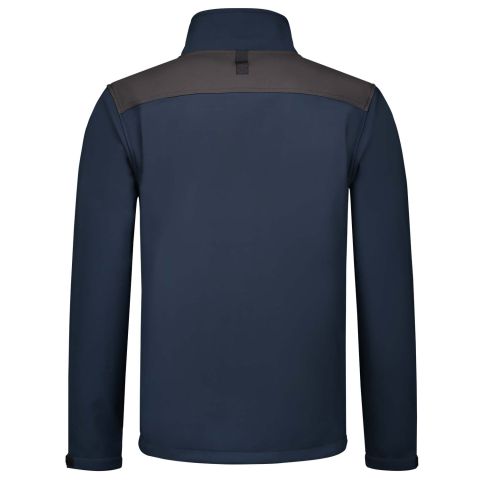 Tricorp Bicolor 402021 - Softshell jas - Blauw/ Donkergrijs