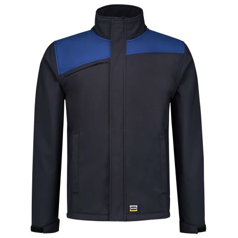 Tricorp Bicolor 402021 - Softshell jas - Donkerblauw/ Kobalt