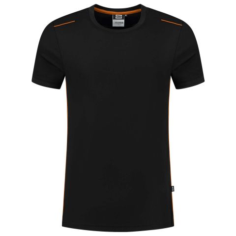 Tricorp Accent  102703 - T-shirt - Zwart/Oranje