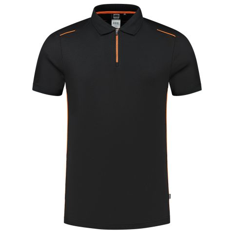Tricorp Accent 202703 - Poloshirt - Zwart/Oranje