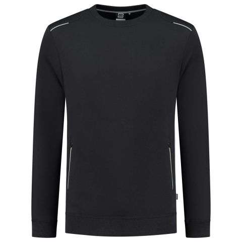 Tricorp Accent 302703 - Sweater - Zwart/Grijs