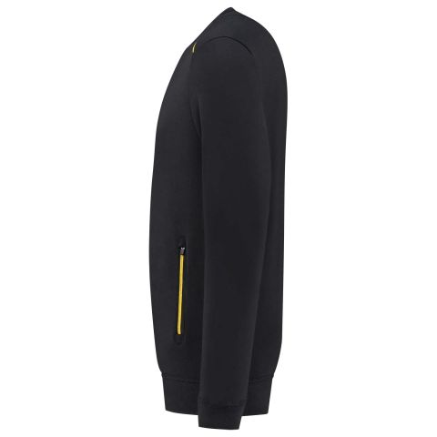 Tricorp Accent 302703 - Sweater - Zwart/Geel