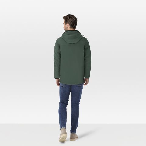 Kjelvik Thom - Softshell jas - Donkergroen