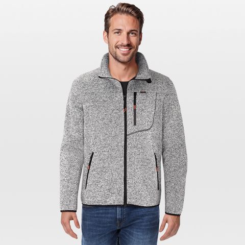 Kjelvik Boas - Vest - Grijs melange