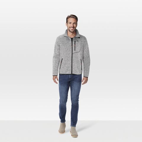Kjelvik Boas - Vest - Grijs melange
