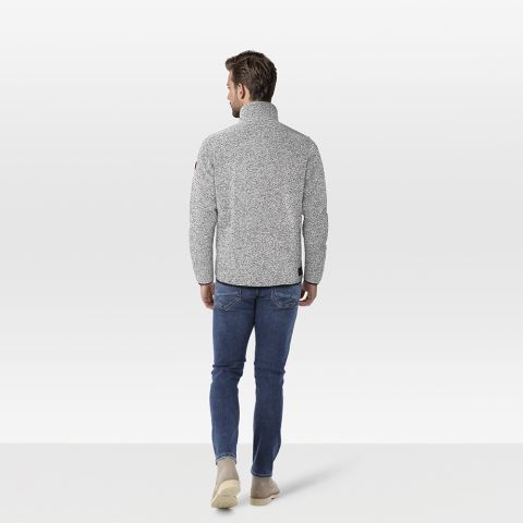 Kjelvik Boas - Vest - Grijs melange