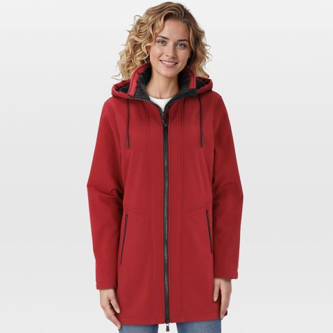 Kjelvik Janne - Softshell jas - Rood