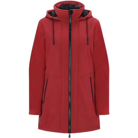 Kjelvik Janne - Softshell jas - Rood