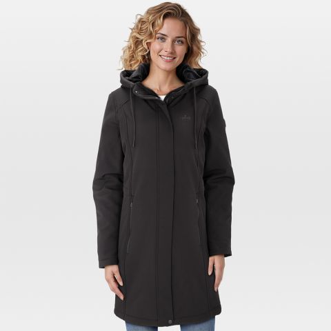 Kjelvik Ninte - Softshell jas - Zwart