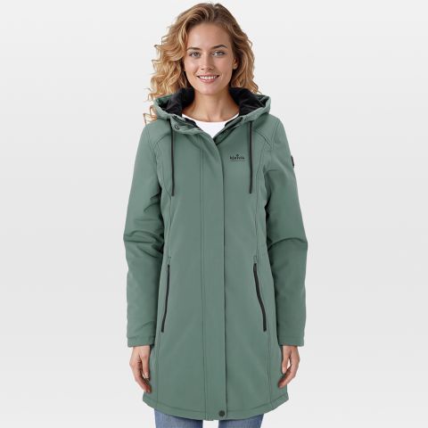 Kjelvik Ninte - Softshell jas - Groen