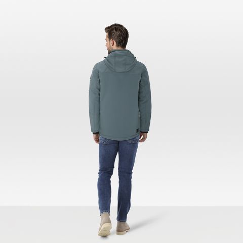 Kjelvik Thom - Softshell jas - Blauw
