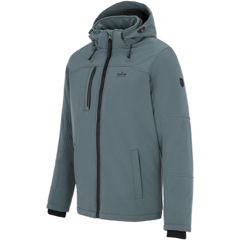 Kjelvik Thom - Softshell jas - Blauw