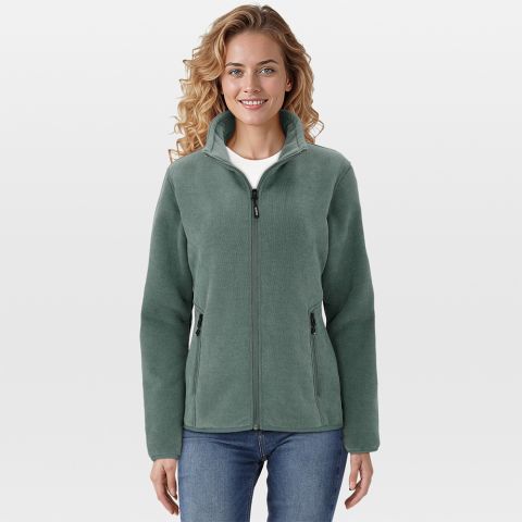 Veleste Rinske - Fleecevest - Groen