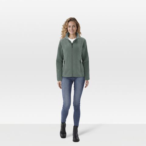 Veleste Rinske - Fleecevest - Groen