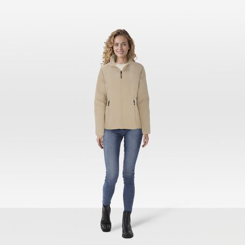 Veleste Rinske - Fleecevest - Zand
