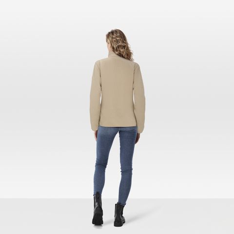 Veleste Rinske - Fleecevest - Zand