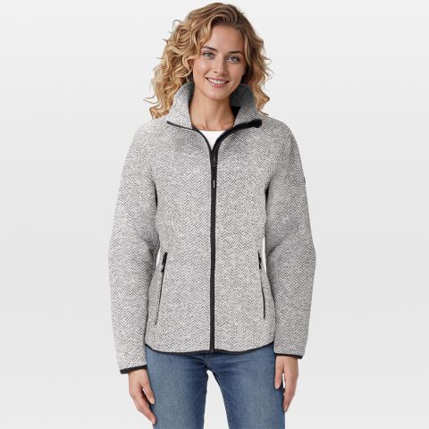 Veleste Yora - Vest - Lichtgrijs