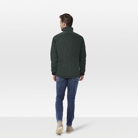 Kjelvik Leo - Vest - Donkergroen