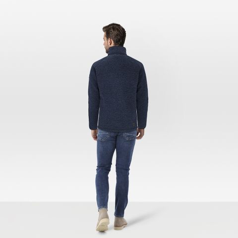 Kjelvik Darius - Fleecevest - Donkerblauw