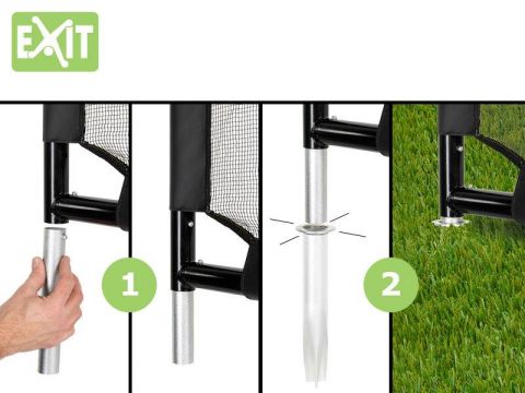 EXIT Maestro - voetbalgoal - Zwart