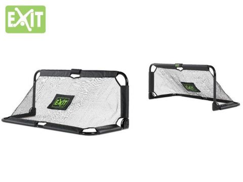 EXIT Panna Opvouwbaar - voetbalgoal - Zwart