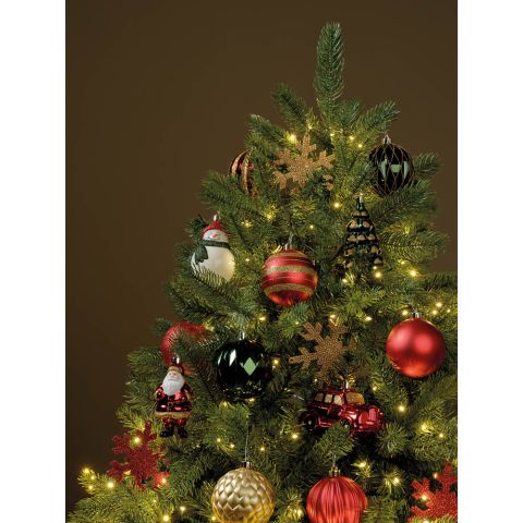 Decoris - Kerstballen mix - Multi