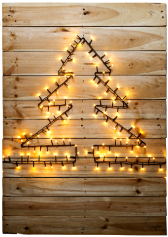 Lumineo Compact - Kerstboomverlichting - 350 lampjes - Klassiek warm wit