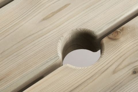 Talen   - Picknicktafel - 195X195x76CM