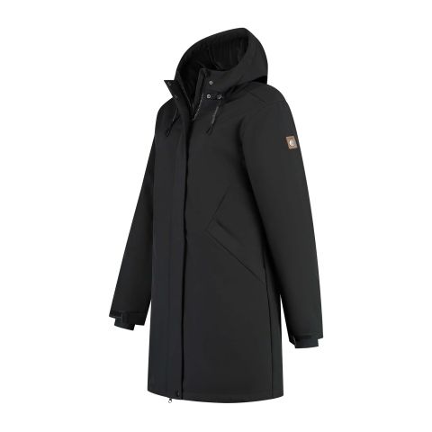 Travelin Elina - Softshell jas - Zwart