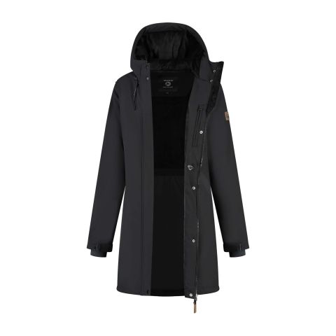 Travelin Elina - Softshell jas - Zwart