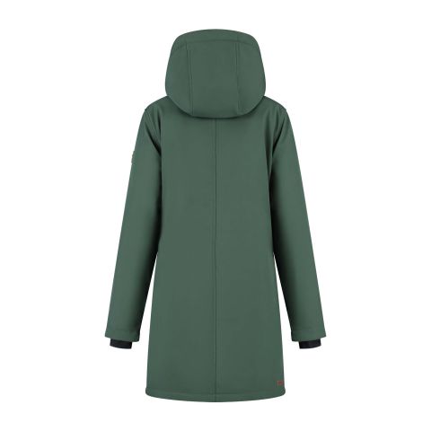 Travelin Elina - Softshell jas - Donkergroen