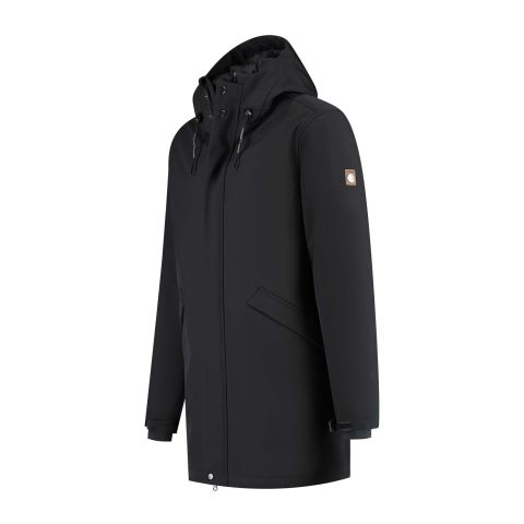 Travelin Enok - Softshell jas - Zwart
